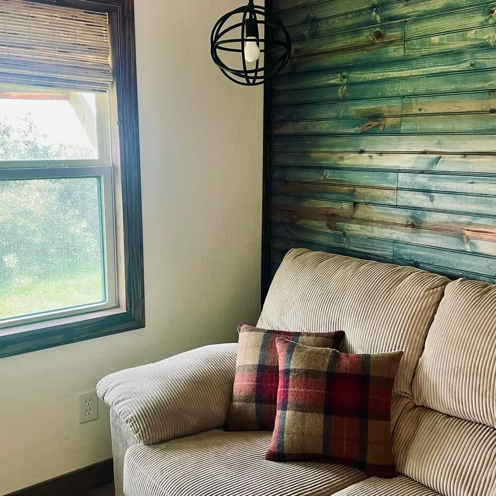 Rustic Tartan Plaid Throw Pillow Set 2 18x18 Down Feather Cabin Lakehouse Decor